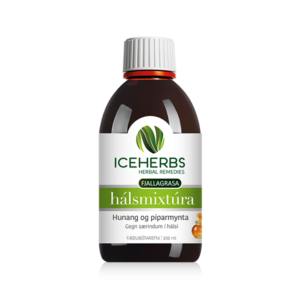 HÁLSMIXTÚRA HUNANG & PIPARMYNTU